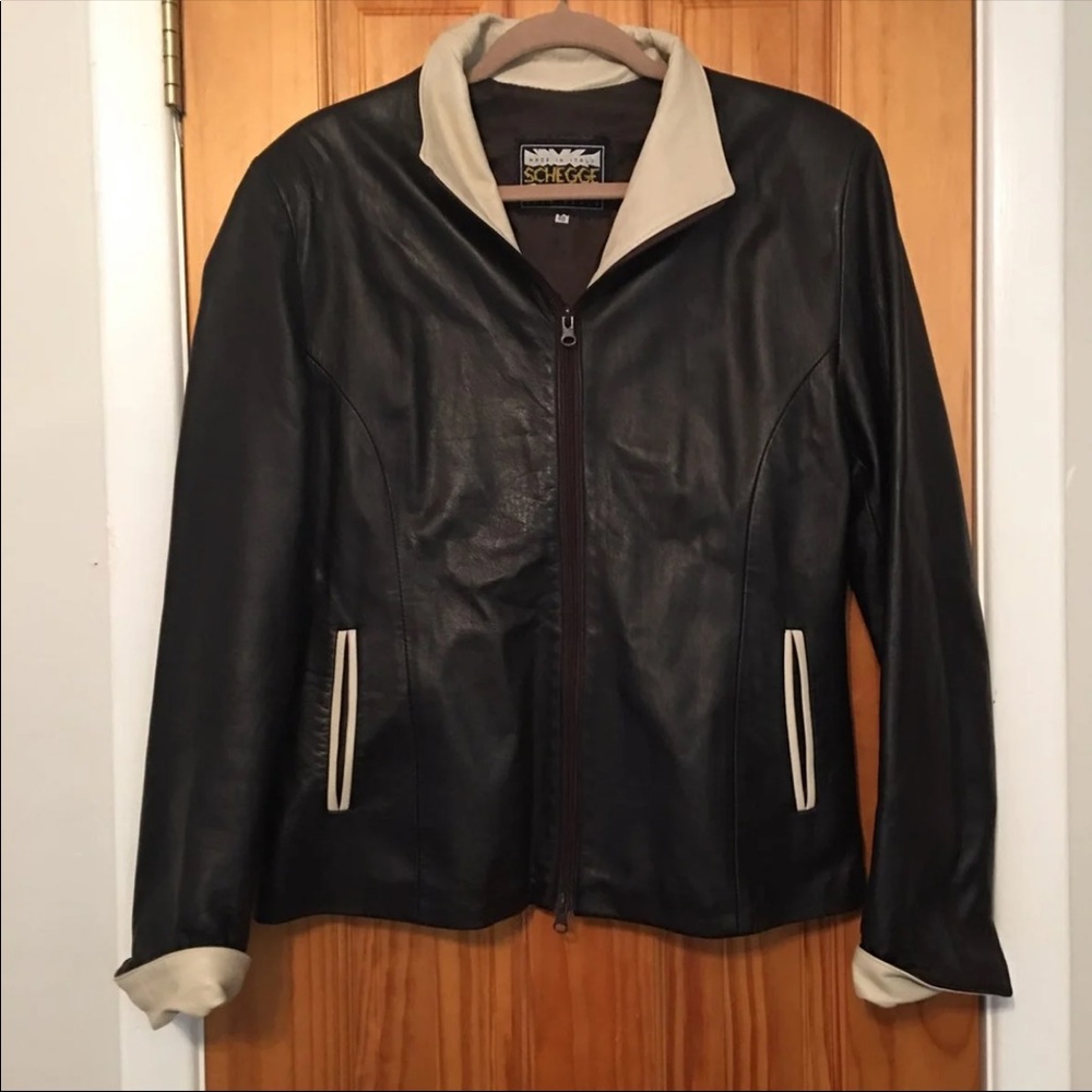 Italian Leather jacket (Ladies)